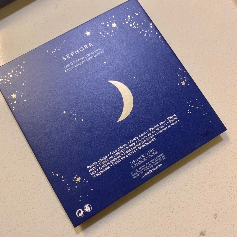 ๐ Sephora Moon Phase Face Blush Highlighter Bronzer Palette - Picture 6 of 6